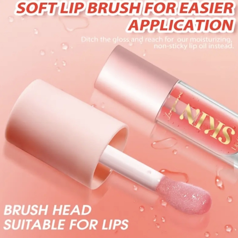 Skin Raspberry Essence Lip Oil - Picture 2 of 5